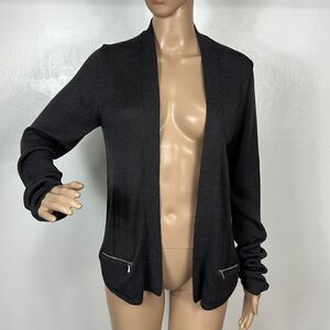 ❤️Last Chance GAP Dark Gray Knit Cardigan Sweater Size L